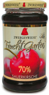 Kirschmousse (70% Frucht) glutenfrei BIO 225 g - ZWERGENWIESE